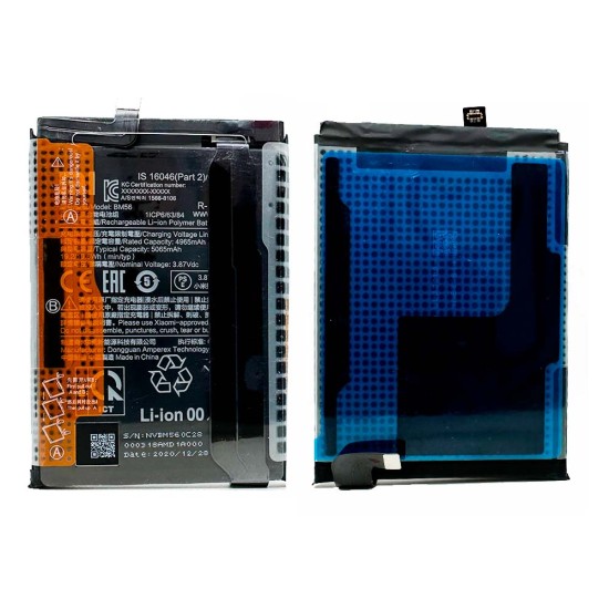 BATTERY XIAOMI REDMI K40 5G BM56 4965MAH BATTERY XIAOMI REDMI K40 5G BM56 4965MAH